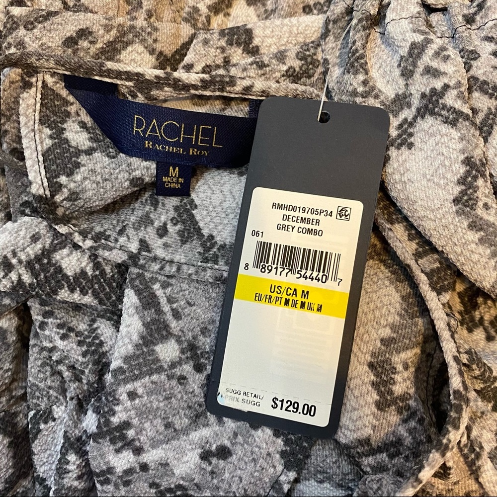 RACHEL Rachel Roy Raegan Snake Print Dress - Picture 12 of 13